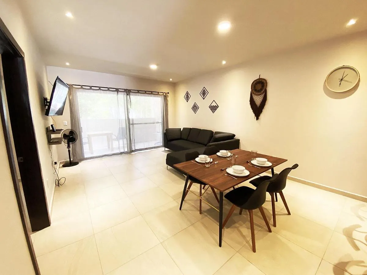 Departamento Brisa Tropical En Residencial De Lujo Lejlighed Playa del Carmen