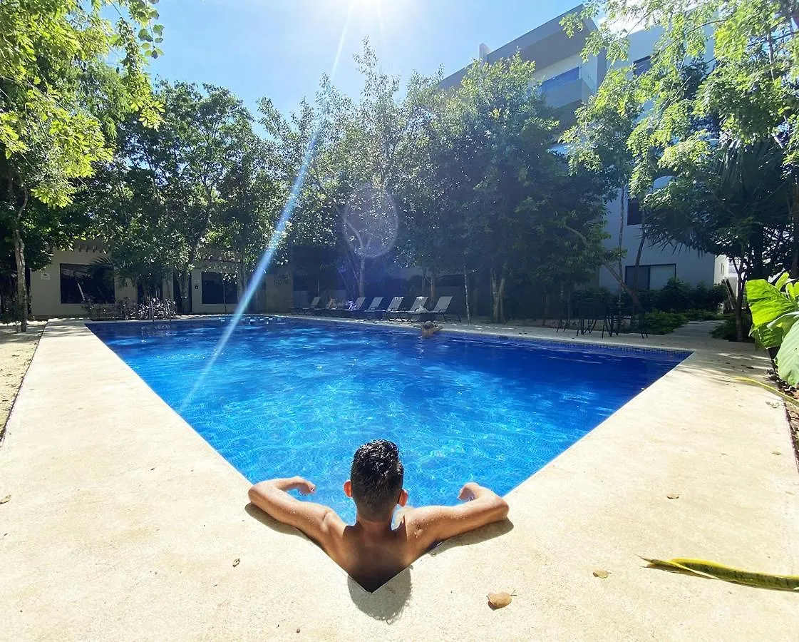 Departamento Brisa Tropical En Residencial De Lujo Lejlighed Playa del Carmen Mexico