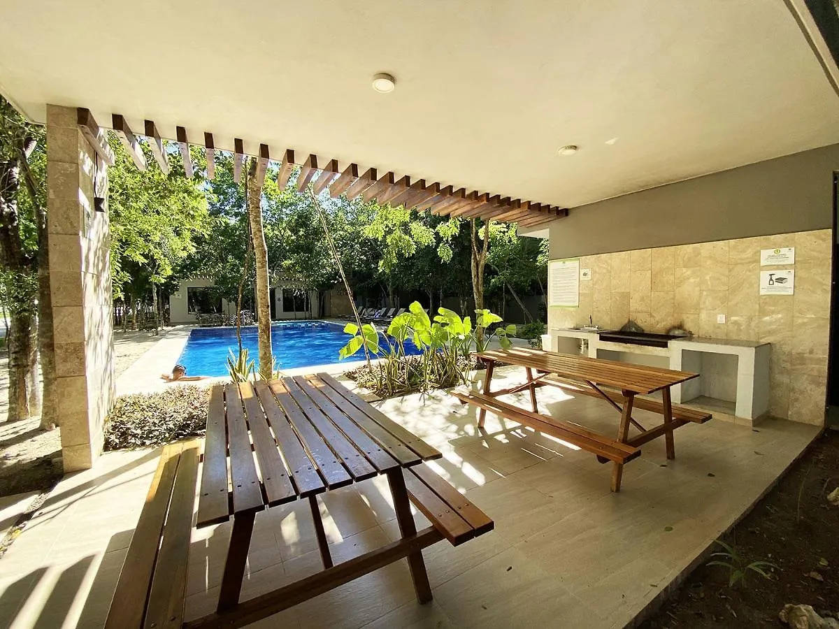 Departamento Brisa Tropical En Residencial De Lujo Lejlighed Playa del Carmen