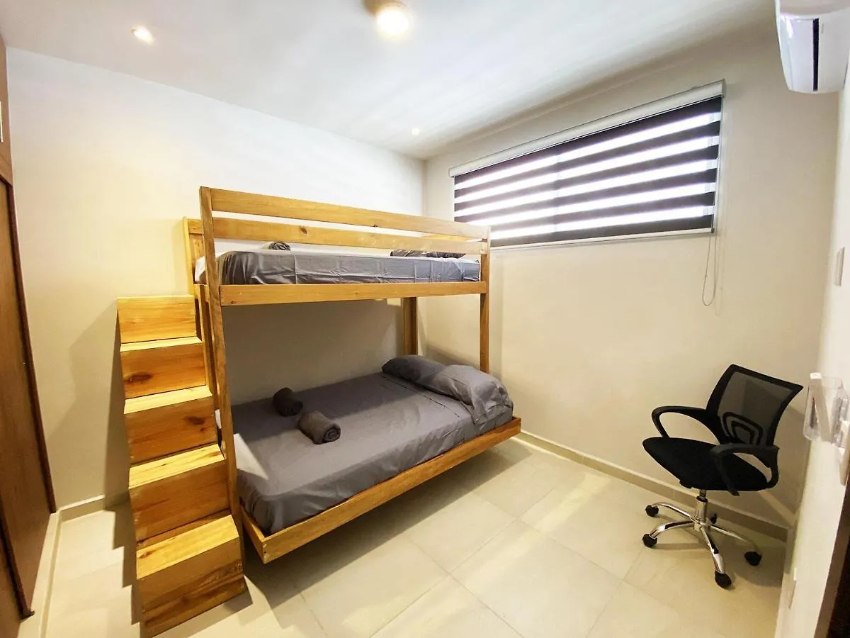 Departamento Brisa Tropical En Residencial De Lujo Lejlighed Playa del Carmen