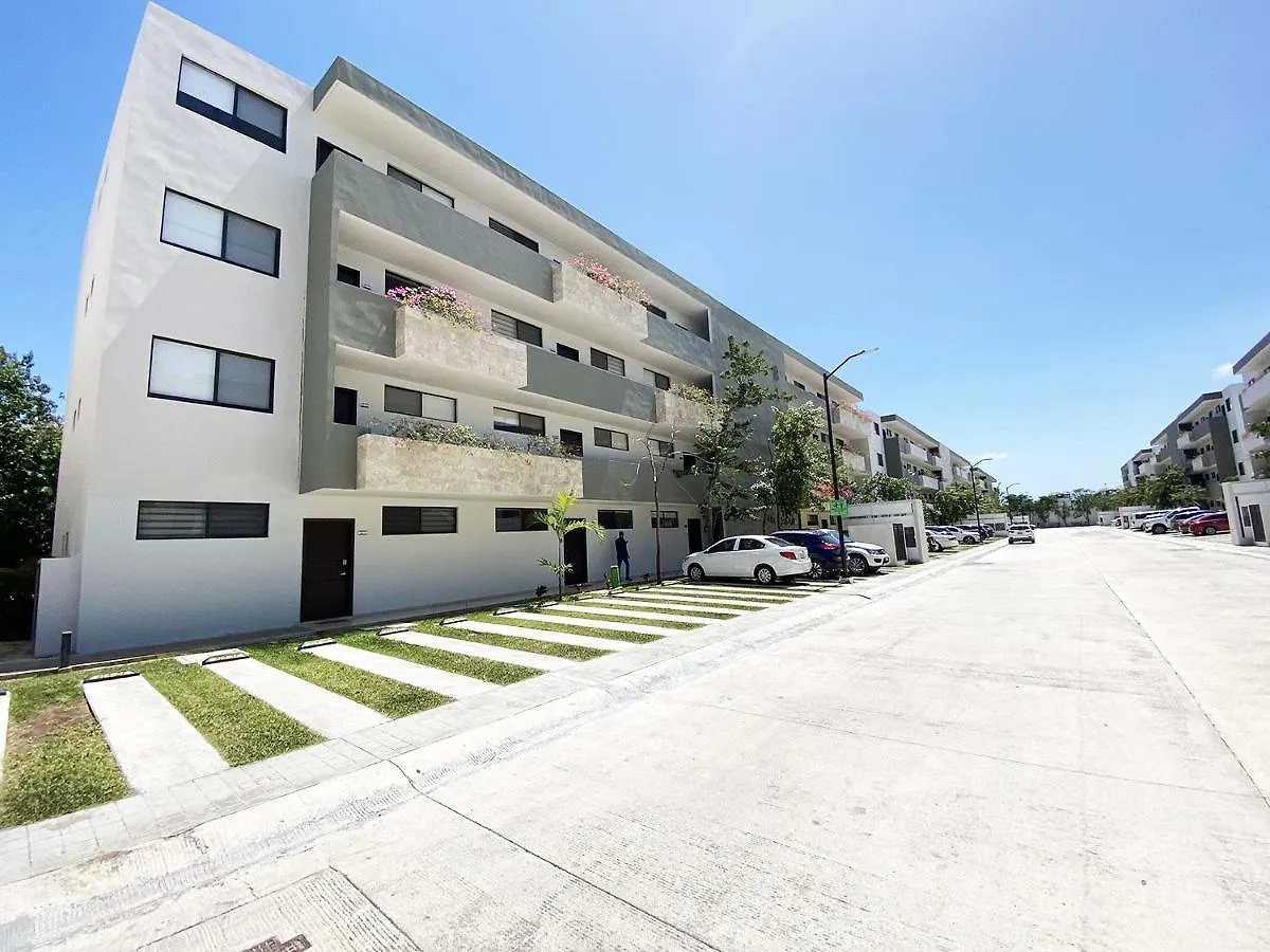 Departamento Brisa Tropical En Residencial De Lujo Lejlighed Playa del Carmen