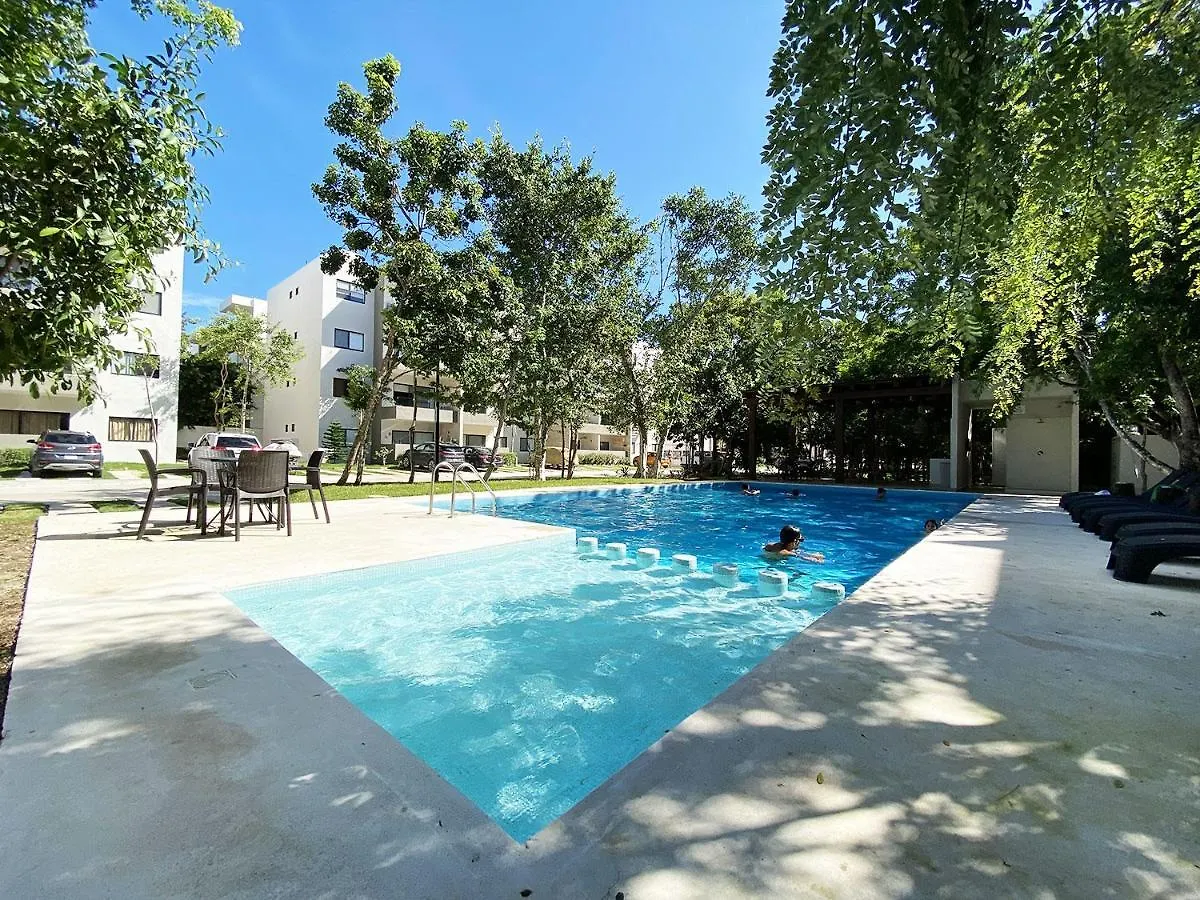 Departamento Brisa Tropical En Residencial De Lujo Lejlighed Playa del Carmen