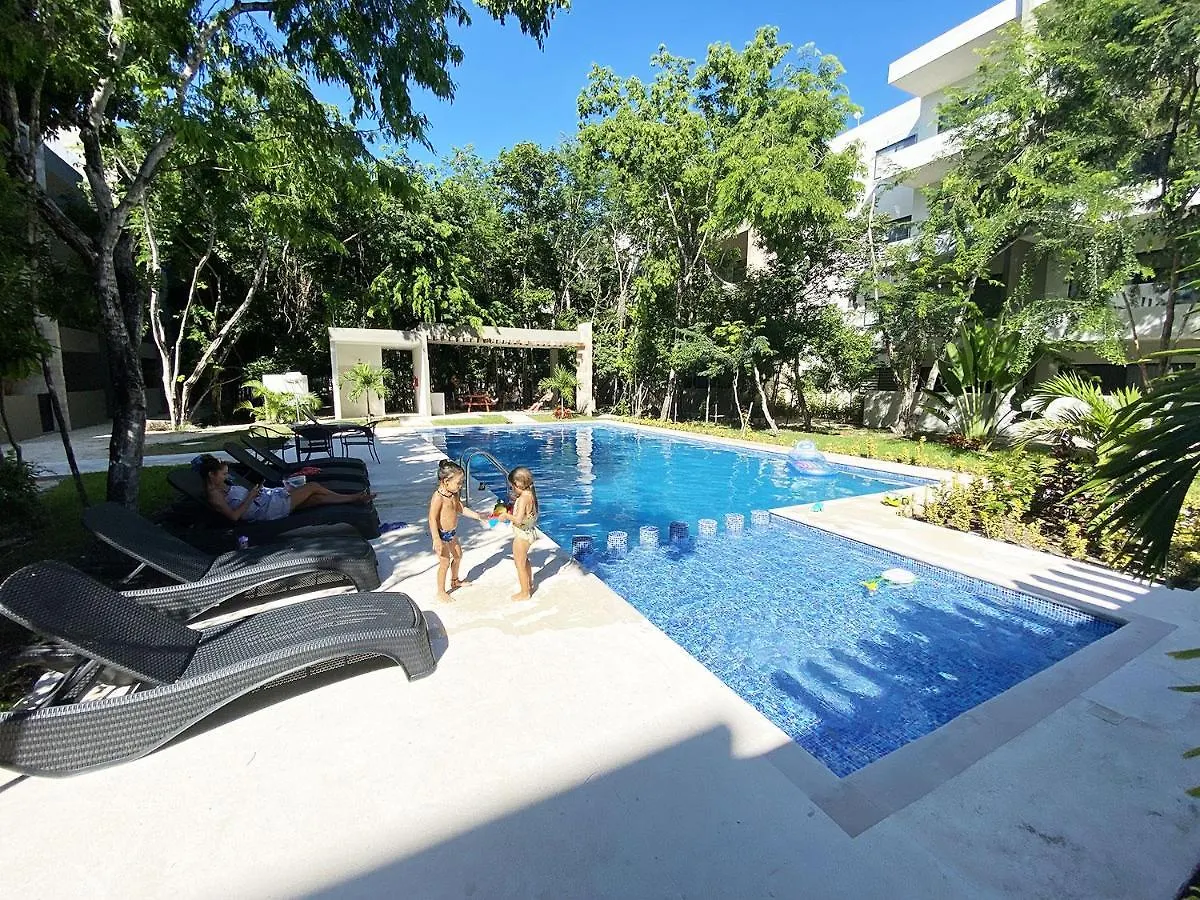 Departamento Brisa Tropical En Residencial De Lujo Lejlighed Playa del Carmen