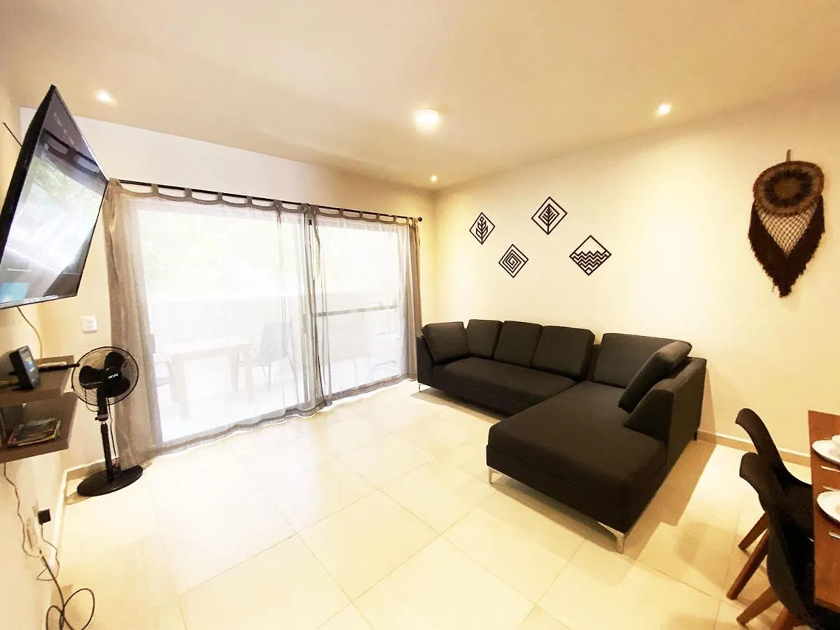 Departamento Brisa Tropical En Residencial De Lujo Lejlighed Playa del Carmen Mexico