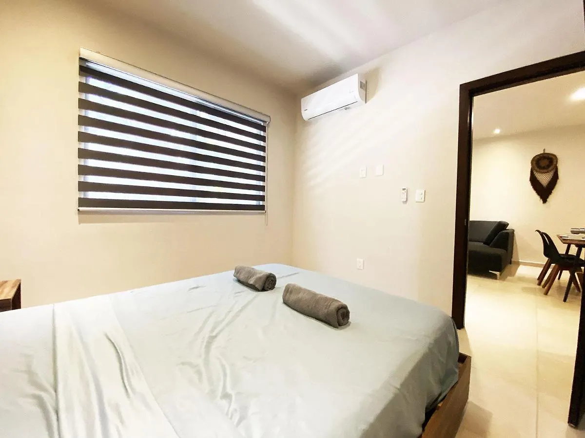 Departamento Brisa Tropical En Residencial De Lujo Lejlighed Playa del Carmen 0*,